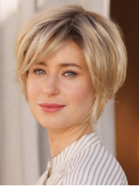 Short Bobs 8" Straight Synthetic Hair Wigs