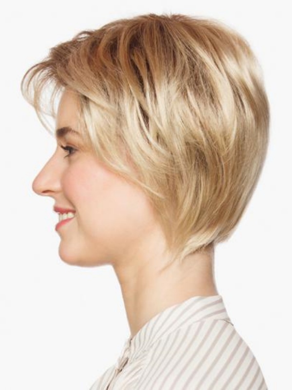 Short Bobs 8" Straight Synthetic Hair Wigs