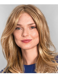 Mono Wigs Blonde Long Wavy Layered Wigs