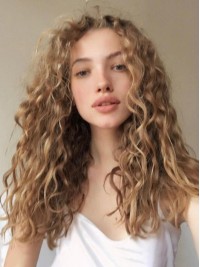 Long Curly Lace Front Wigs