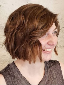 Bob Short Wavy Capless Wigs