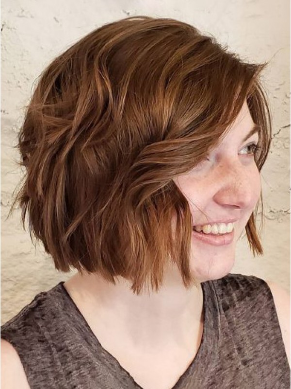 Bob Short Wavy Capless Wigs