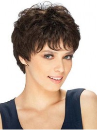 Discount Straight Human Hair Short Wigs