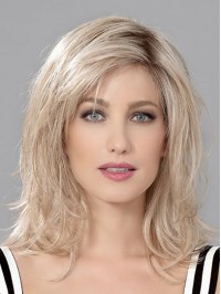 12" Layered Shoulder Length Human Hair Wigs