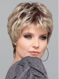 Wavy Blonde Synthetic Best Short Wigs