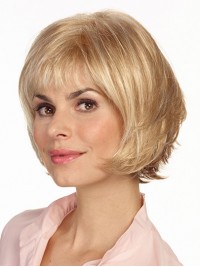 Synthetic Chin Length 8" Bob Wigs 