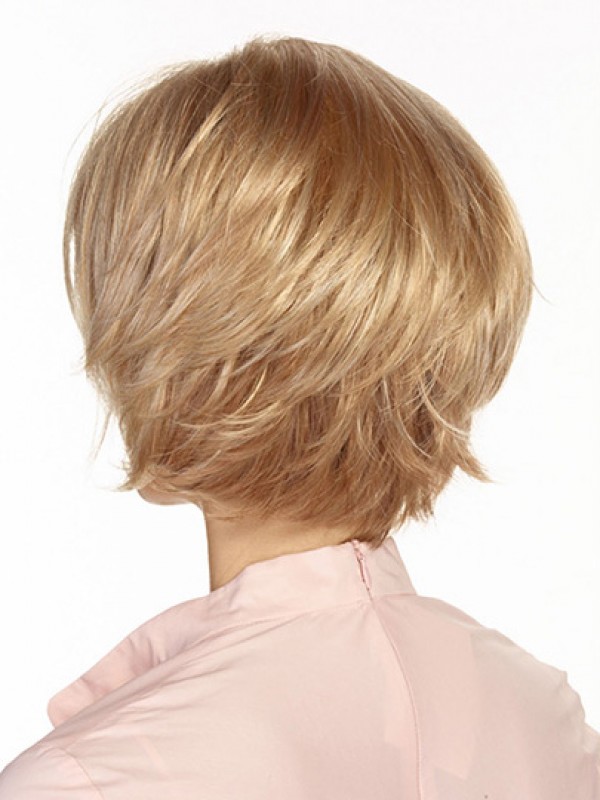 Synthetic Chin Length 8" Bob Wigs 