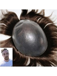 Super Thin Skin Stock Men's Hair Replacement Systems