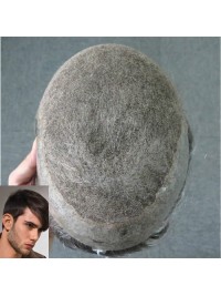 Full Swiss Lace Hair Systems with Thin Skin for Thinning Hair