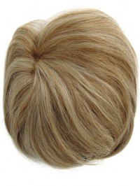 Blonde Remy Human Hair Addition Mono Top Wiglet