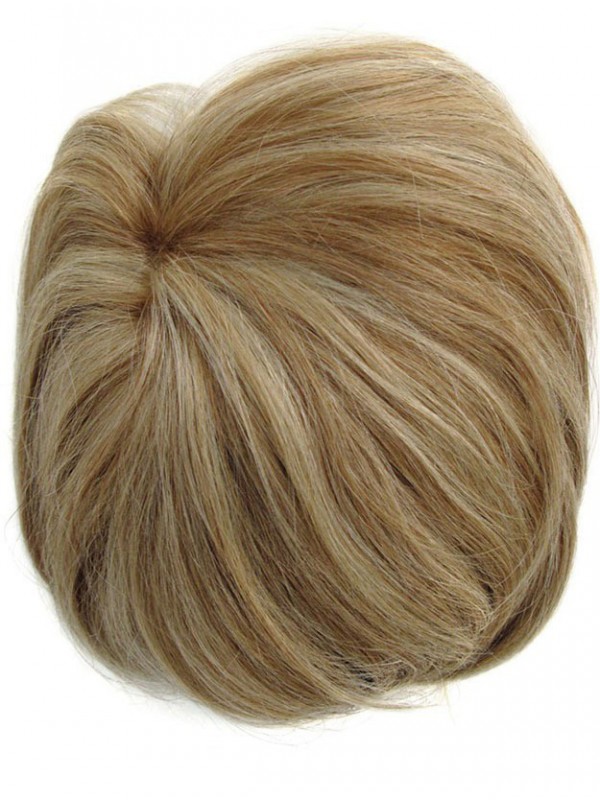 Blonde Remy Human Hair Addition Mono Top Wiglet