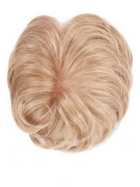 Blonde Simple Monofilament Top Hairpiece