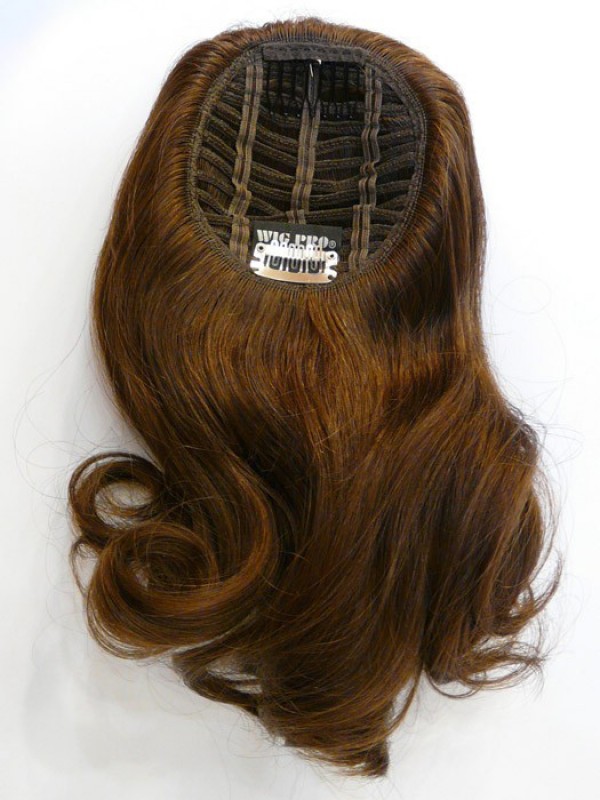 Sexy Wavy Brown Human Hair Hairpiece