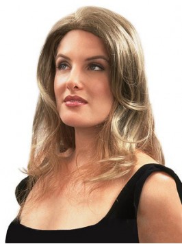 Brown Wavy Remy Human Hair Mono Hair Pieces