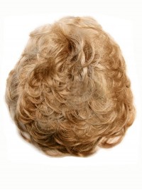 Curly Human Hair Addition Hairpiece