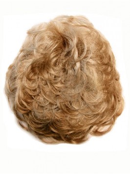 Curly Human Hair Addition Hairpiece