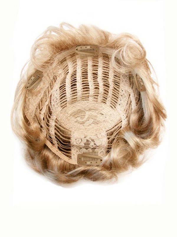 Curly Human Hair Addition Hairpiece