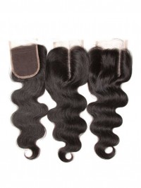 Body Wave Virgin Hair Weave 3 Bundles With Lace Closure Best Virgin Remy Human Hair