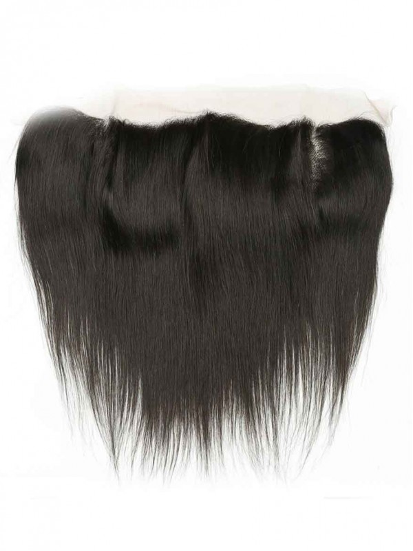 Best Virgin Brazilian Straight Hair 3 Bundles With Lace Front Closure