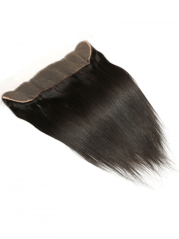 4 Bundles Straight Virgin Hair Weave With Lace Frontal Closure 13x4 Affordable Human Hair Extensions