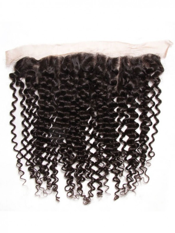 4pcs Curly Virgin Hair Bundles With Lace Frontal Closure 13x4 Nadula Soft Human Hair Weave