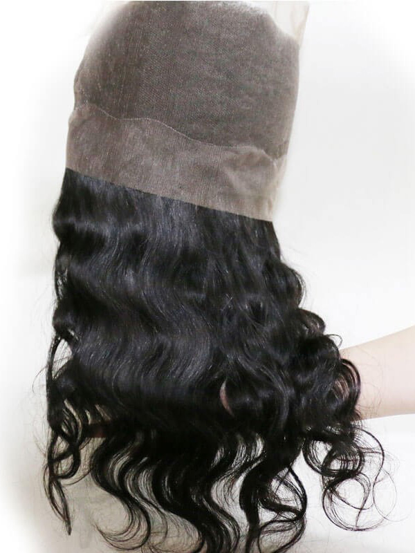 Body Wave Virgin Hair 3 Bundles With 360 Lace Frontal Closure Nadula Wavy Human Hair Weave