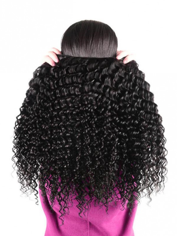 Brazilian Hair 3 Bundles Deep Wave with 13X4 Frontal