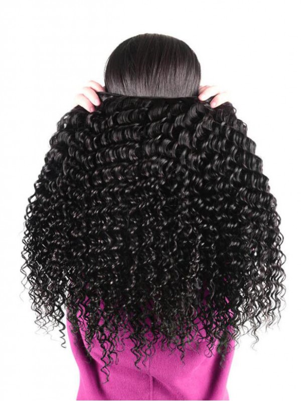 Deep Wave 3 Bundles with 13*4 Lace Frontal Malaysian Virgin Hair