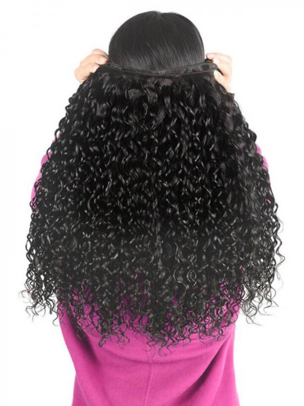 13x4 inch Frontal With 4pcs Natural Wave Peruvian Hair