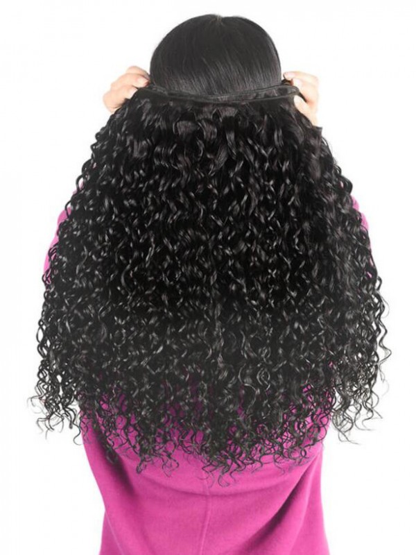 Brazilian Hair 4 Bundles Natural Wave with 13*4 Frontal