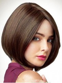 Short Bob Straight Human Wigs