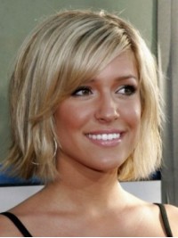 Short Straight Human Lace Front Wigs