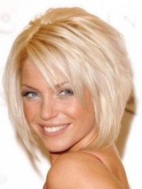 Short Straight Human Wigs