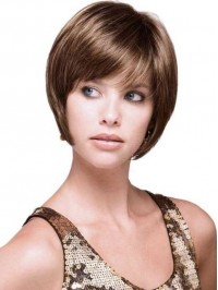 Short Lace Front Straight Wigs