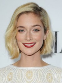 Caitlin Fitzgerald Short Lace Front Straight Bob Wigs