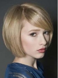 Short Straight Lace Front Wigs