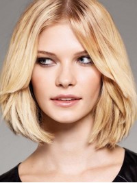 Medium Straight Lace Front Bob Wigs