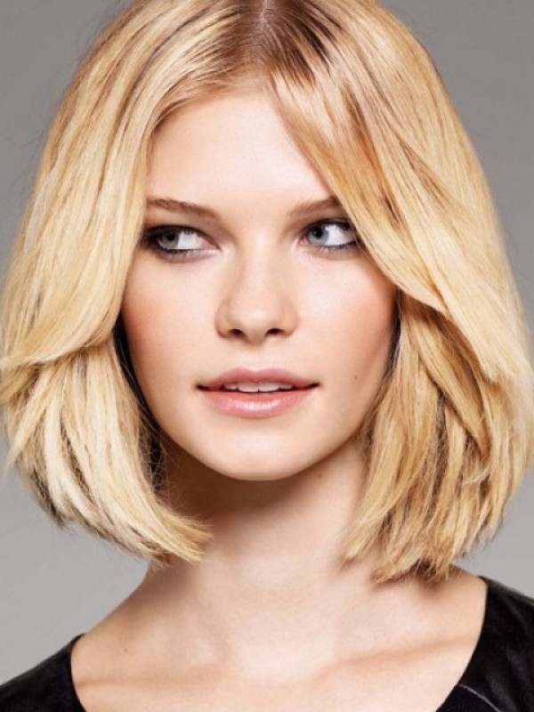 Medium Straight Lace Front Bob Wigs