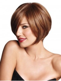 Straight Bob Short Human Wigs