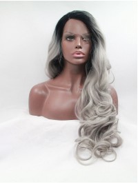 Layered Curly Ombre Capless Synthetic Wigs
