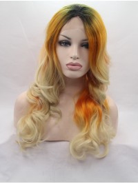 28" Wavy Ombre  Lace Front Wigs