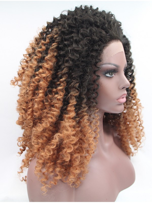 26" Wavy Ombre  Synthetic Lace Front Wigs