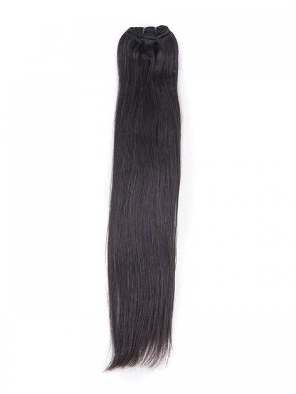 9 Piece Silky Straight Clip In Indian Remy Human Hair Extension