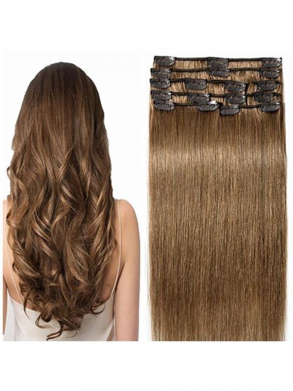 Clip In Hair Extensions Human Hair Double Drawn Human Hair Extensions