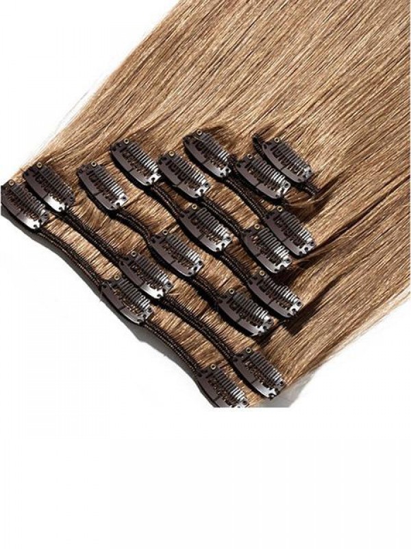 Clip In Hair Extensions Human Hair Double Drawn Human Hair Extensions