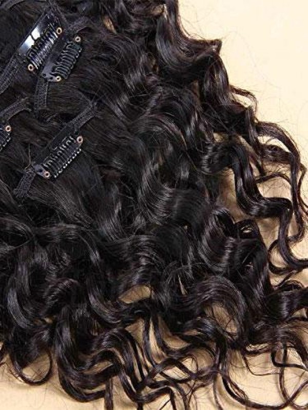 Clip In Human Hair Extensions Curly Human Hair Extensions Clips