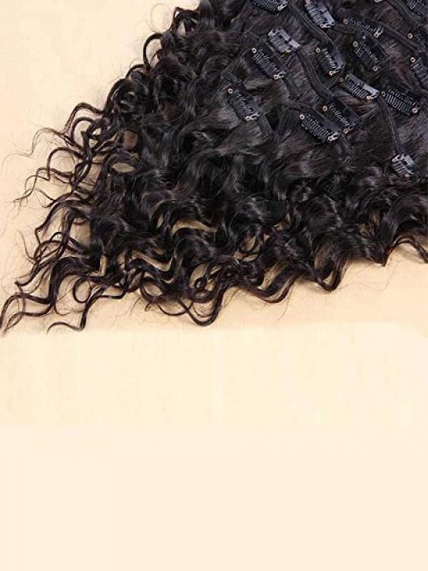 Clip In Human Hair Extensions Curly Human Hair Extensions Clips