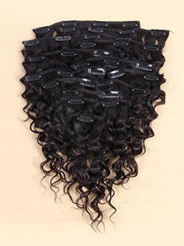 Clip In Human Hair Extensions Curly Human Hair Extensions Clips