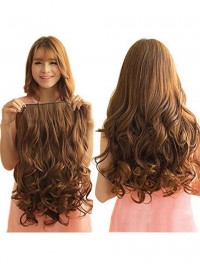 Clips In On Synthetic Hair Extensions Hair Pieces For Women