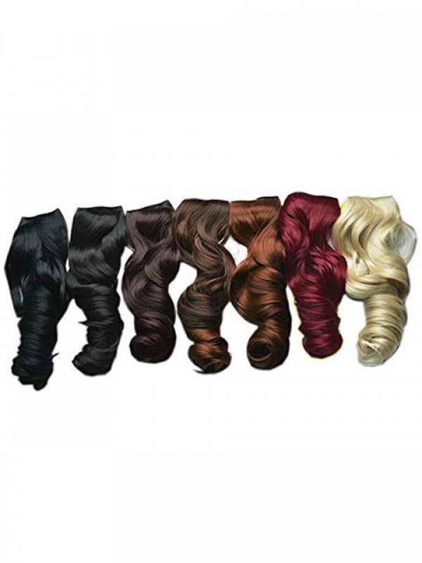 Clips In On Synthetic Hair Extensions Hair Pieces For Women